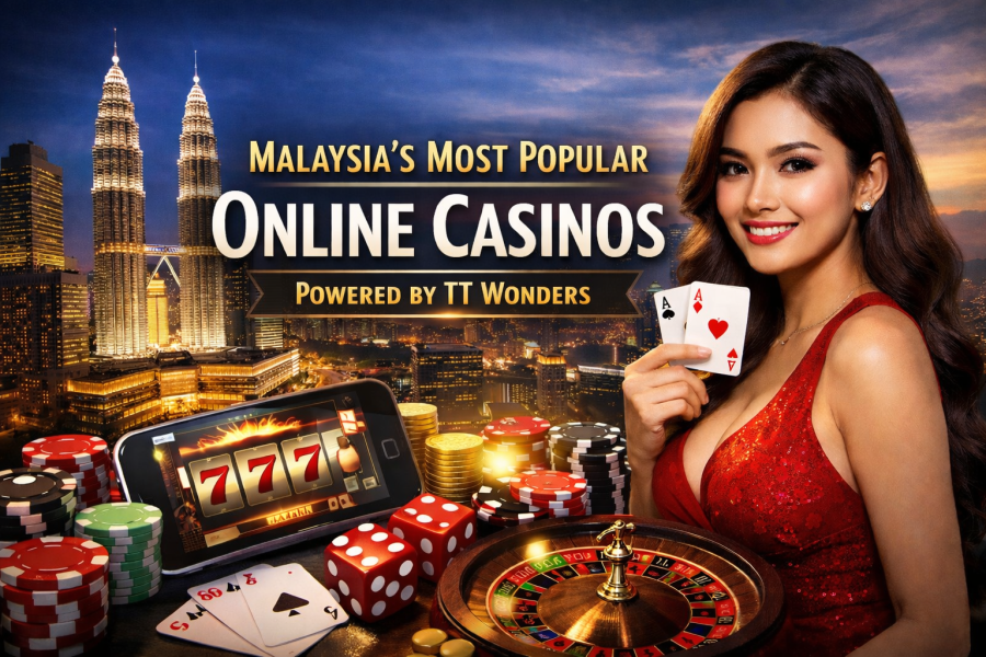 Malaysia’s Most Popular Online Casinos Powered by TT Wonders