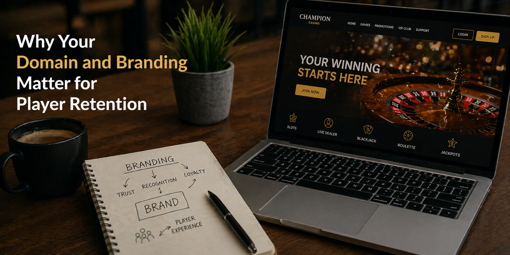 Why Your Domain and Branding Matter for Player Retention