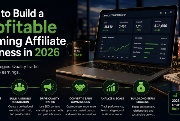 How to Build a Profitable iGaming Affiliate Business in 2026