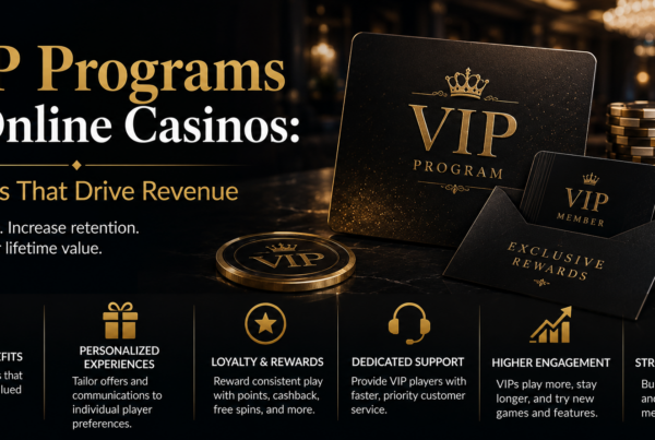 VIP Programs in Online Casinos: Features That Drive Revenue