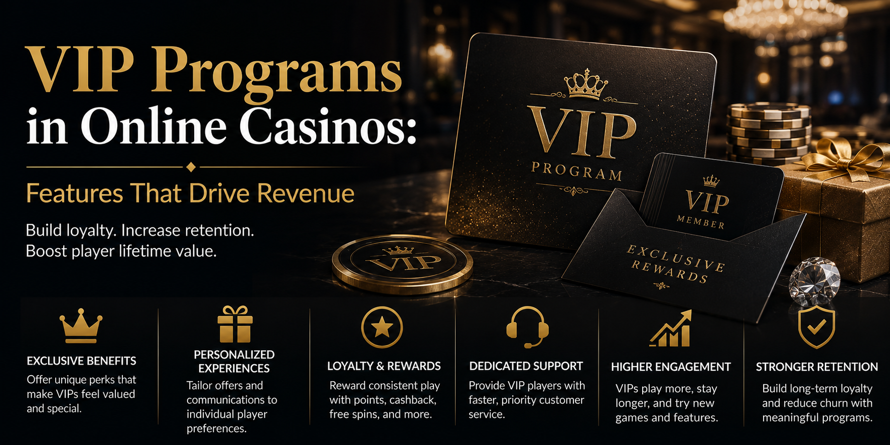 VIP Programs in Online Casinos: Features That Drive Revenue