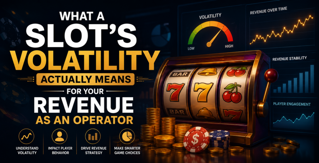 What a Slot's Volatility Actually Means for Your Revenue as an Operator
