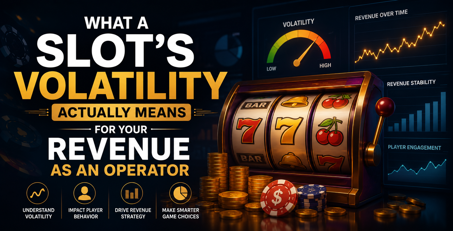 What a Slot's Volatility Actually Means for Your Revenue as an Operator