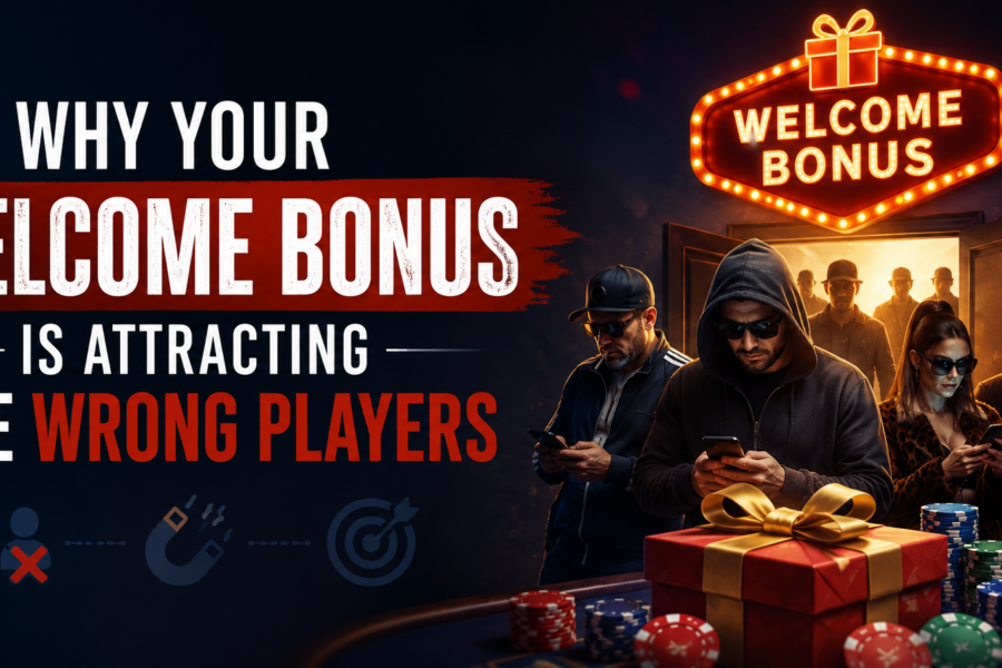 Why Your Welcome Bonus Is Attracting the Wrong Players