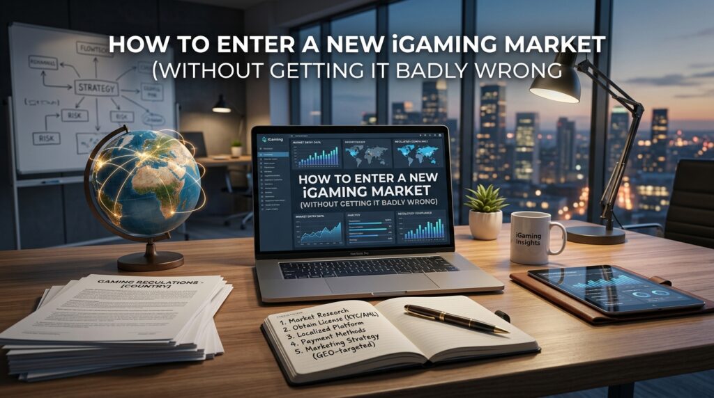 How to Enter a New iGaming Market Without Getting It Badly Wrong
