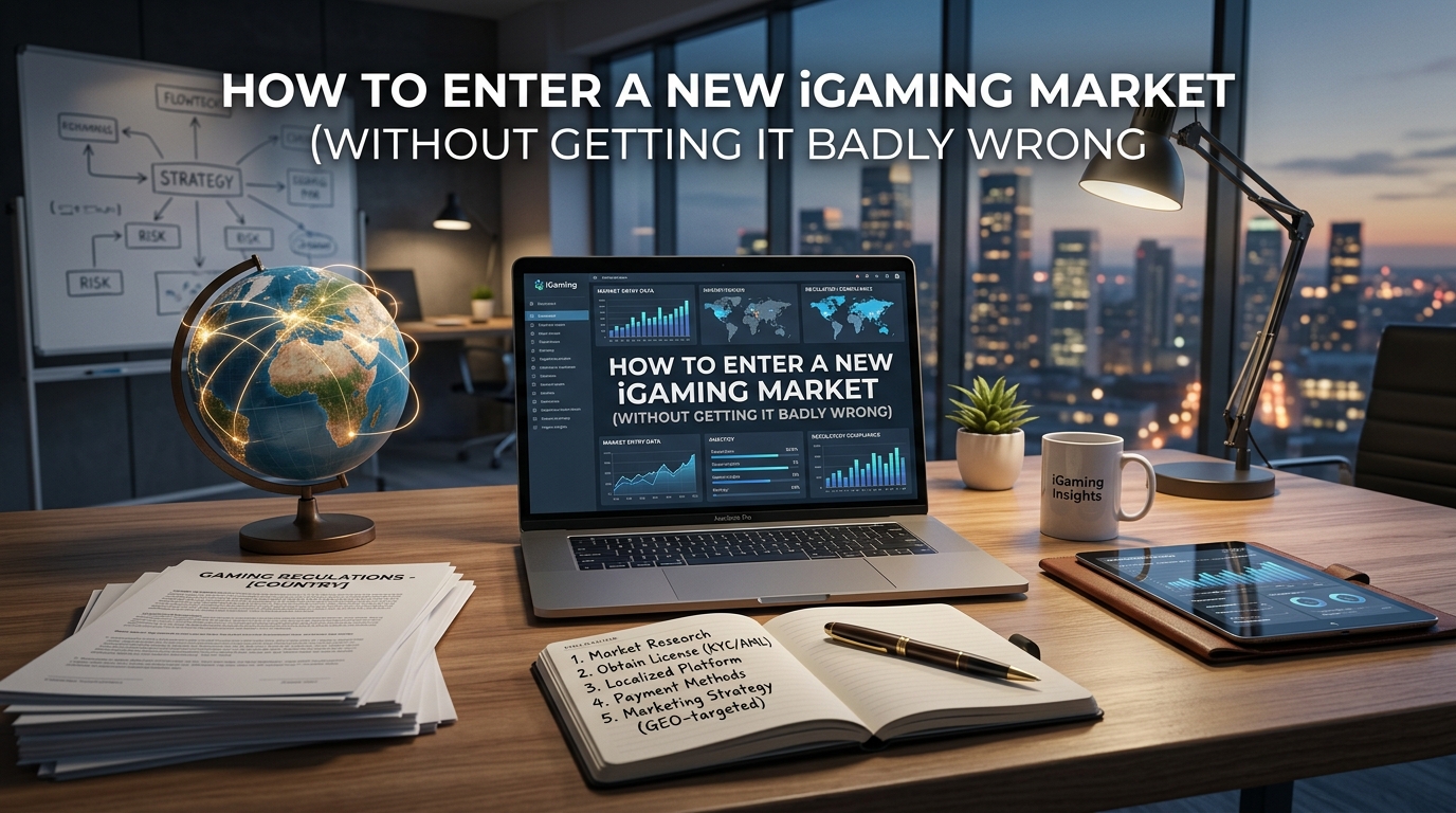 How to Enter a New iGaming Market Without Getting It Badly Wrong