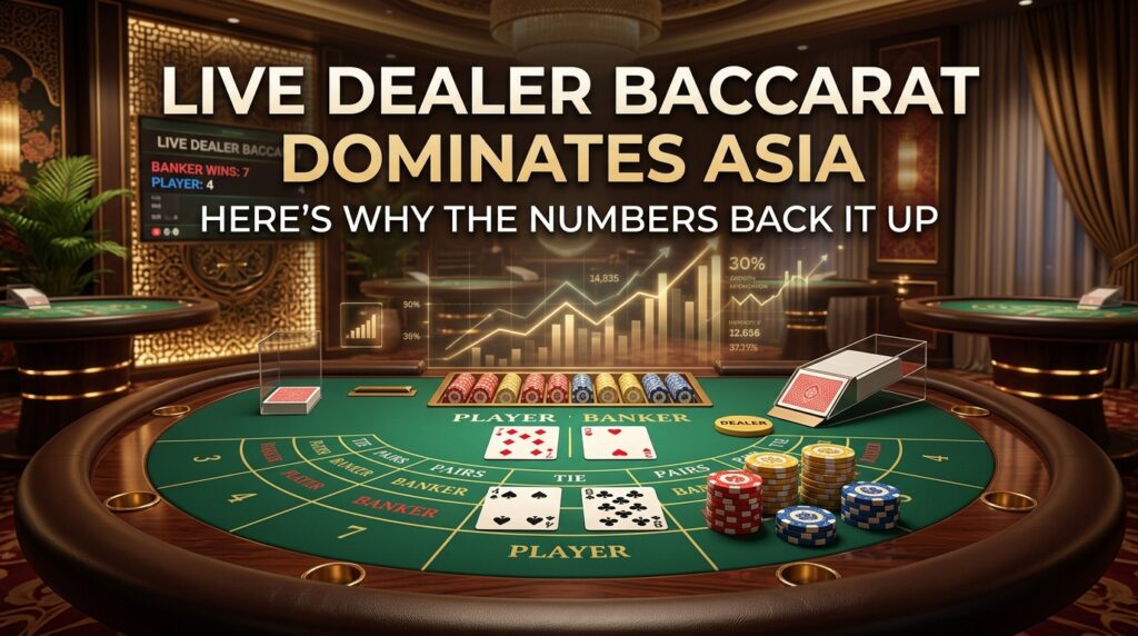 Live Dealer Baccarat Dominates Asia — Here's Why the Numbers Back It Up