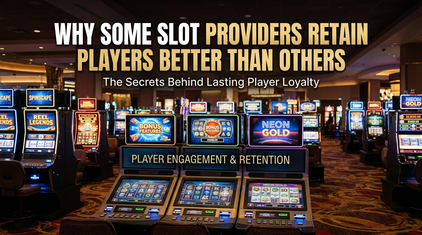 Why Some Slot Providers Retain Players Better Than Others